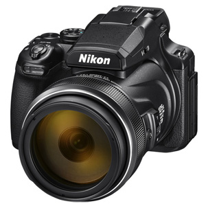 Nikon P1000 Camera COOLPIX Black 16MP 125x Optical Zoom 4K UHD Video