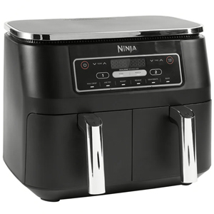 Ninja Foodi AF300 Air Fryer Dual Zone Technology 7.6 Litre 2 Draws