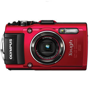 Olympus Stylus Tough TG-4 Digital Camera (Red)