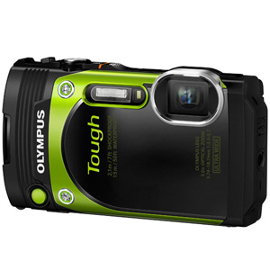 Olympus TG-870 Tough Digital Camera 16MP Waterproof (Green)