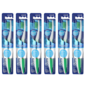 Oral-B Pro Health Crossaction Bristles Toothbrush Medium 6 Pack