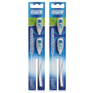Oral-B CrossAction Power Dual Clean Replacement Heads (4 Heads)