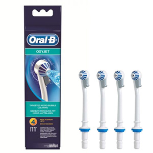 Oral-B OxyJet Replacement Nozzle Heads (4 Heads) Oral-B OxyJet Replacement Nozzle Heads (4 Heads)