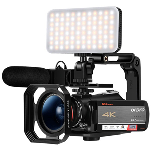 ORDRO HDR AC5 Plus 5K 12X Optical Zoom Handheld Camera Kit