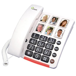 Oricom CARE80 Loud Amplified Phone with Big Picture Dialing