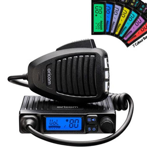 Oricom UHF300 5W UHF CB Radio w/ 7 LCD Display Colours