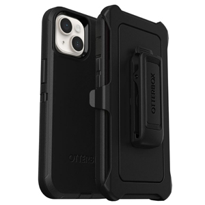OtterBox Defender Rugged Carrying Case (Holster) Apple iPhone 14 Black