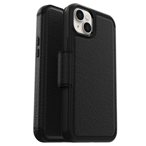 OtterBox Strada Carrying Case (Folio) Apple iPhone 14 Plus Black  OtterBox Strada Carrying Case (Folio) Apple iPhone 14 Plus Black