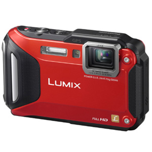Panasonic Lumix DMC-FT6 Digital Camera 16MP 4.6x Zoom (Red)
