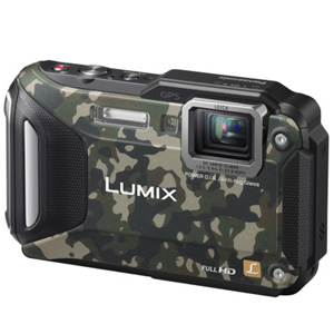 Panasonic Lumix DMC-FT6 Digital Camera 16MP 4.6x Zoom (Camo)