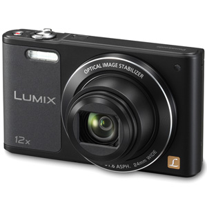 Panasonic Lumix DMC-SZ10 Digital Camera 16MP 12x Zoom (Black)