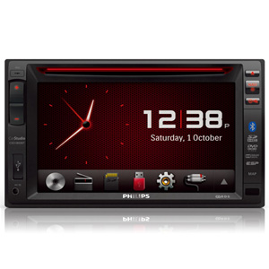 Philips CED1910BT Bluetooth 6.2" LCD Monitor DVD Receiver