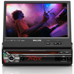 Philips CED781 Bluetooth 7" Single DIN DVD Receiver Philips CED781 Bluetooth 7" Single DIN DVD Receiver