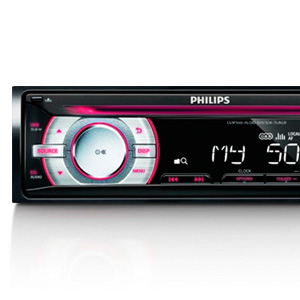 Philips CEM1000 CD AUX MP3 WMA Radio Receiver