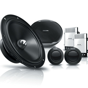 Philips CSP650 6.5" 2-Way Component Speaker System