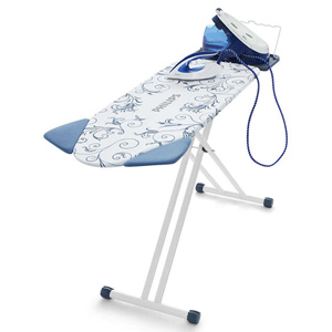 Philips GC240/05 XL Easy8 Ironing Board w/ Iron Tray Clothes Hanger Philips GC240/05 XL Easy8 Ironing Board w/ Iron Tray Clothes Hanger