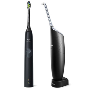 Philips HX8424/10 Sonicare 4300 Electric Toothbrush & Airfloss Black