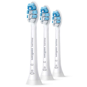 Philips HX9033/67 Sonicare G2 Optimal Gum Care 3Pk Brush Heads White Philips HX9033/67 Sonicare G2 Optimal Gum Care 3Pk Brush Heads White