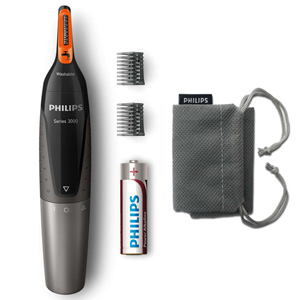 Philips NT3160 Nose Ear Eyebrow Trimmer Washable No Pulling