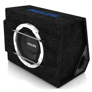 Philips PSQ251 10" Single Loaded Subwoofer Box