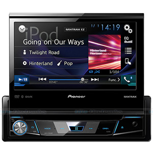 Pioneer AVH-X7850BT Single DIN 7" Bluetooth DVD Player