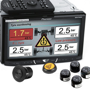 Pioneer AVH-X5650BT + Steelmate TP-05E + Strike Reverse Camera Pioneer AVH-X5650BT + Steelmate TP-05E + Strike Reverse Camera