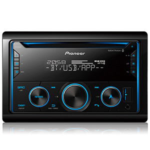 Pioneer FH-S525BT Dual Bluetooth CD FM USB Receiver Smart Sync App