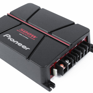 Pioneer GM-A3702 1/2 Channel 500W Bridgeable Amplifier Pioneer GM-A3702 1/2 Channel 500W Bridgeable Amplifier