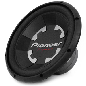 Pioneer TS-300S4 D-Series 12" Single 4 ohm Free Air Subwoofer
