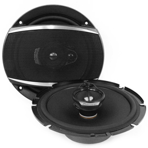 Pioneer TS-A1670F 320W 6.5" 3-Way Coaxial Car Audio Speakers