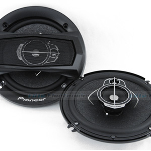 Pioneer TS-A1675S 6" 3-Way 300W Max A-Series Speakers
