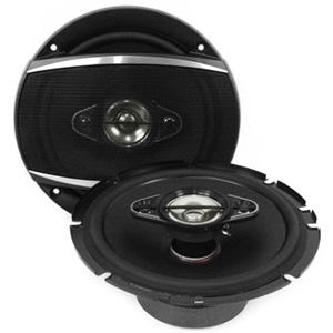 Pioneer TS-A1680F 350W 6.5" 4-Way Coaxial Car Audio Speakers