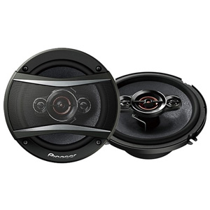Pioneer TS-A1686S 6.5" A-Series 4-Way 350W Speakers