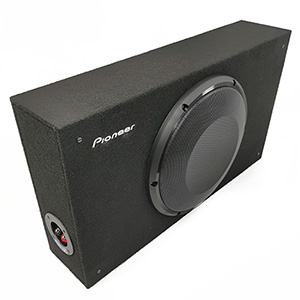 Pioneer TS-A2500LB 10" A-Series Shallow Mount Loaded Subwoofer Box
