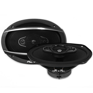 Pioneer TS-A6980F 6x9" 4-Way 650W Peak 4-Ohms Coaxial Car Speakers
