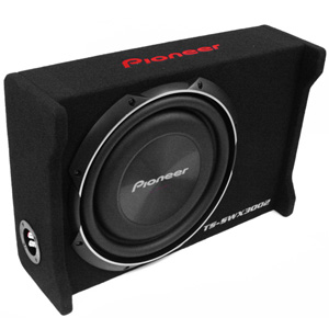 Pioneer TS-SWX3002 12" Shallow Loaded Sealed Subwoofer Enclosure Pioneer TS-SWX3002 12" Shallow Loaded Sealed Subwoofer Enclosure