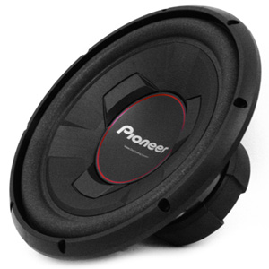 Pioneer TS-W306R 12" 1300W Max SVC 4-Ohm Car Component Subwoofer