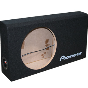 Pioneer UD-SW250T 10" Wedge Shallow Subwoofer Enclosure Box