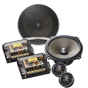 pioneer 5.25 component speakers
