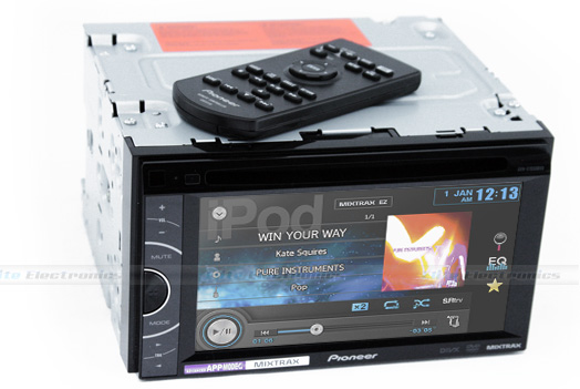 Pioneer AVH X1550DVD 6 1" Monitor Mixtrax Appmode DVD iPod iPhone Car Receiver
