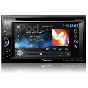 Pioneer AVH-X2550BT 6.1" Bluetooth AppMode DVD Player