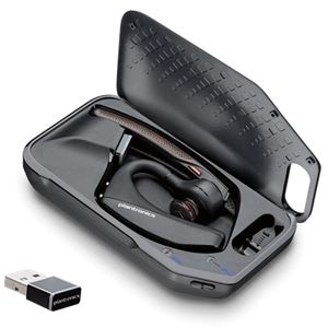 Plantronics Voyager 5200 Uc Over Ear Bluetooth Headset + Charge Case &