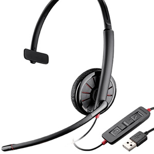 Plantronics Blackwire C315-M USB Headset Monaural Microsoft Lync Plantronics Blackwire C315-M USB Headset Monaural Microsoft Lync