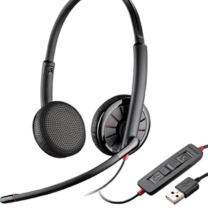 Plantronics Blackwire C325-M USB Headset Binaural Microsoft Lync Plantronics Blackwire C325-M USB Headset Binaural Microsoft Lync