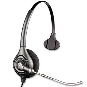 Plantronics HW251 SupraPlus Wideband Voice Tube Monaural Headset