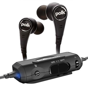 Polk Audio UltraFocus 6000 Active Noise Cancelling Earphones