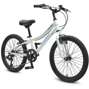 Progear DuraLite 7 Speed Kids Bike 20" - Pearl White  Progear DuraLite 7 Speed Kids Bike 20" - Pearl White