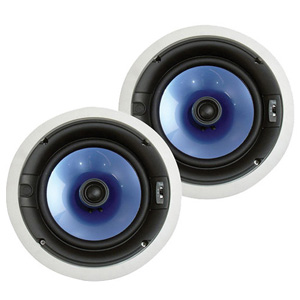 Pyle PIC8E 8" 300W 2-Way In-Ceiling Adjustable Treble Speakers Pair