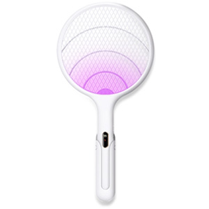 Qualitell E3 Electric Mosquito Fly Insect Swatter - White