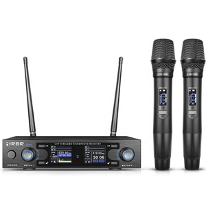 RBR D733 Digital UHF Wireless Microphone USB Charging Karaoke
